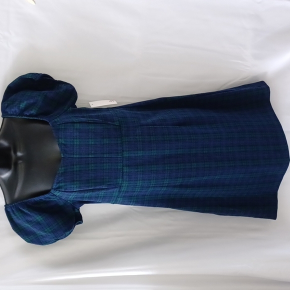 *SO Peasant Pinafore Mini Dress, NWT, 17" pit to pit,  15" flat waist measuremen - Picture 1 of 7